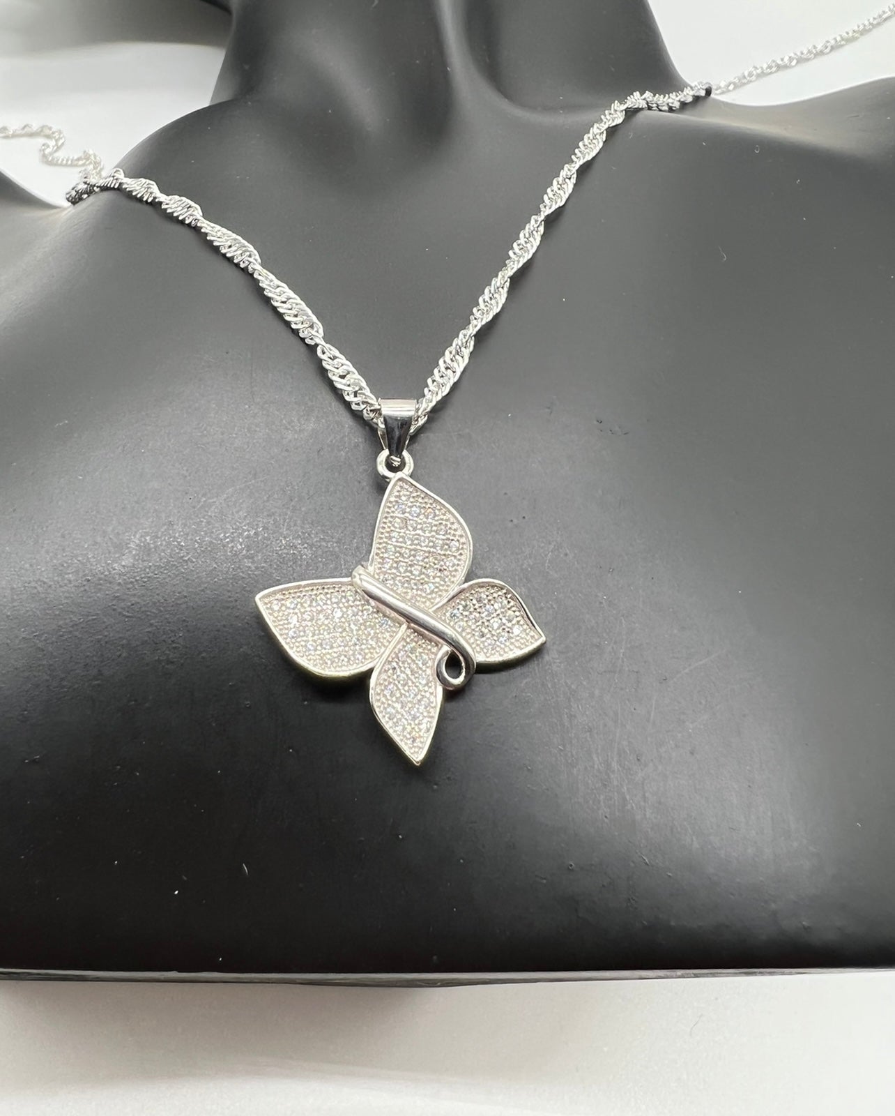 Small Butterfly, .925 Real Silver