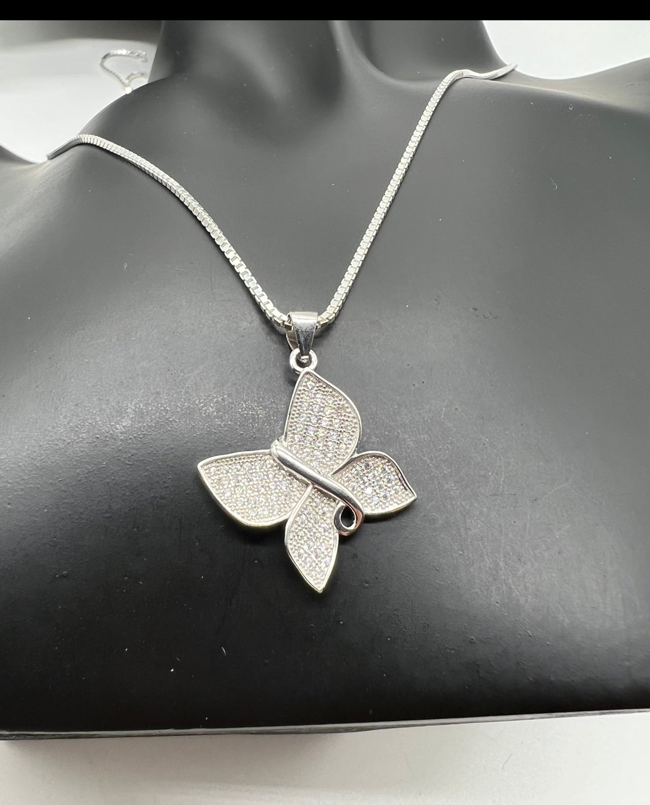 Small Butterfly, .925 Real Silver