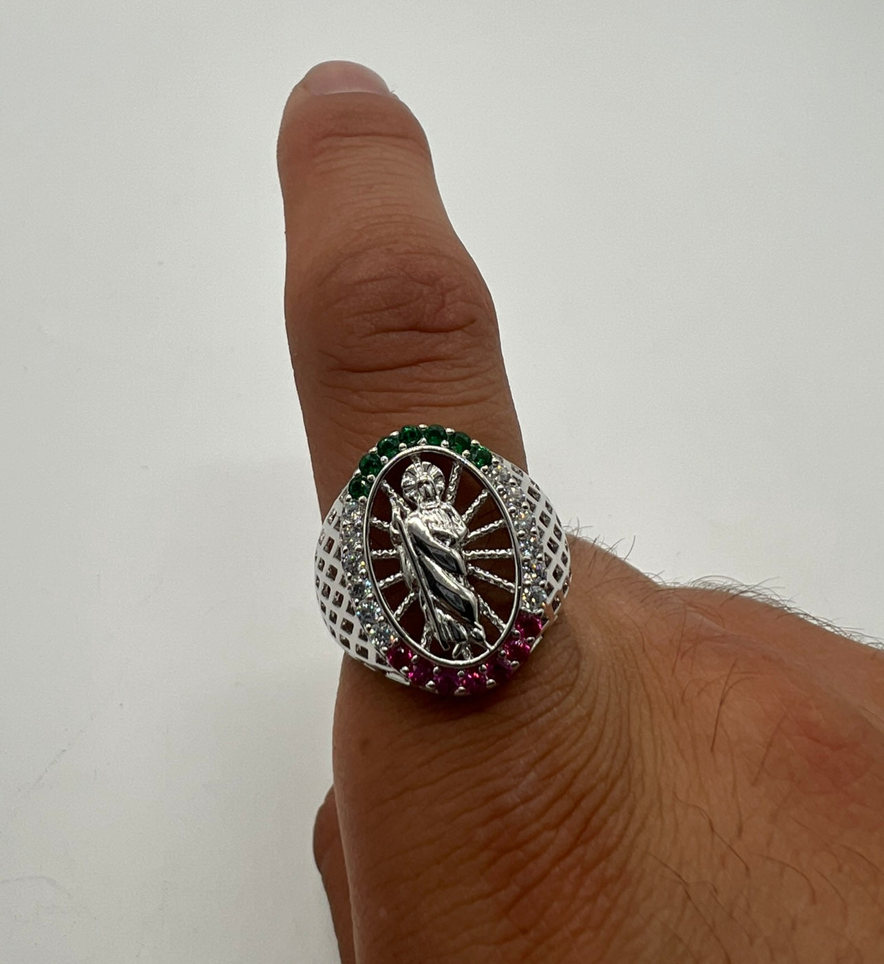 Real .925 Silver San Judas Ring🇲🇽