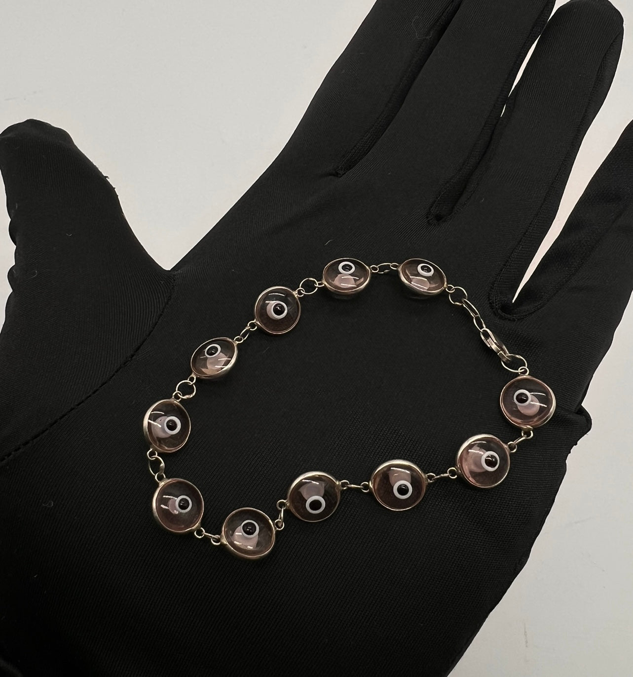 Real silver Evil Eye Bracelets