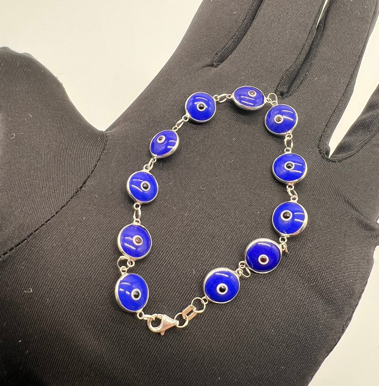 Real silver Evil Eye Bracelets